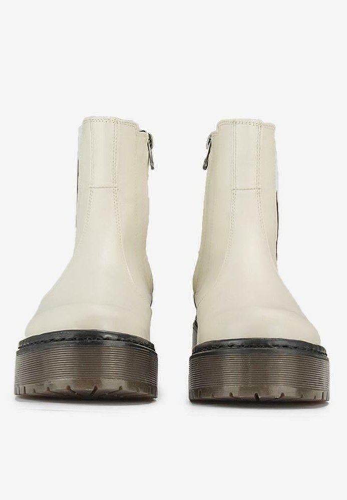 POPA CHELSEA - Botines con plataforma - blanco - Zalando.es