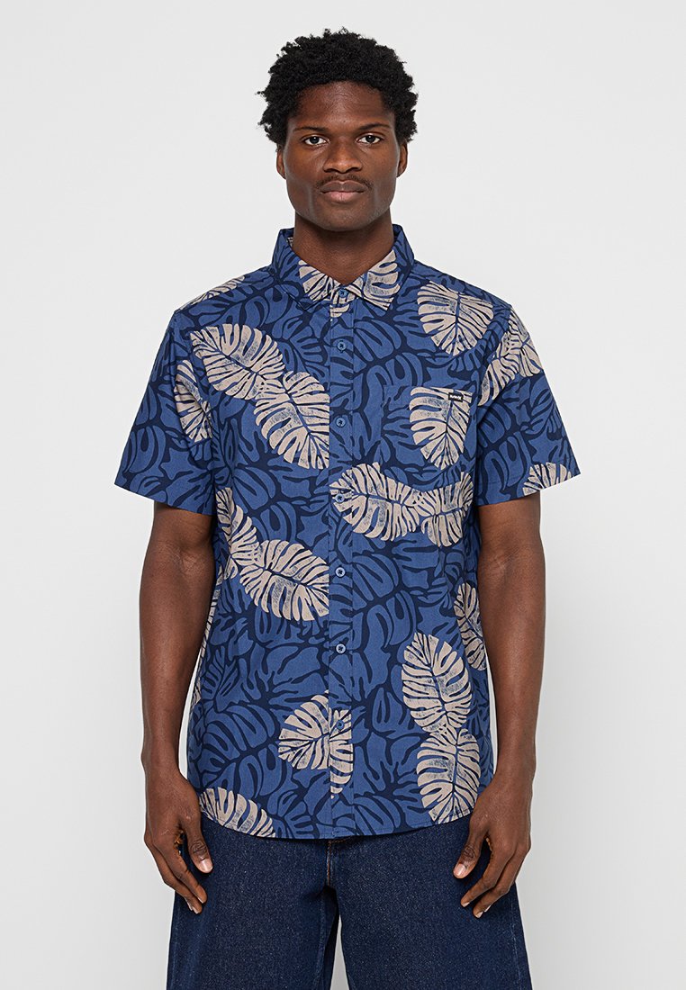 hurley Overhemd donkerblauw