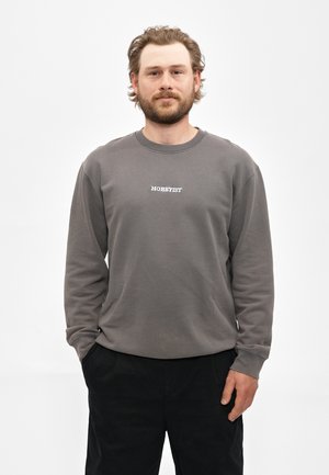 Cleptomanicx, SWEATSHIRT HOBBY - Sweater - asphalt
