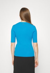 BOSS Triko s potiskem - blue