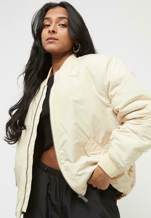 SMALL LOGO PADDED - Bombejakke - beige