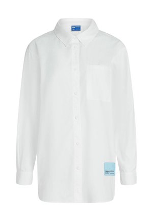 Karl Lagerfeld Jeans, x PIETRO TERZINI BOXY - Риза с копчета - white