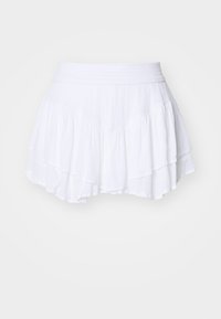 TIERED FEMME - Plisséskjørt - bright white