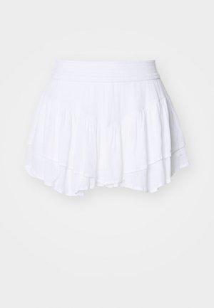 Hollister Co. TIERED FEMME - Faltenrock - bright white