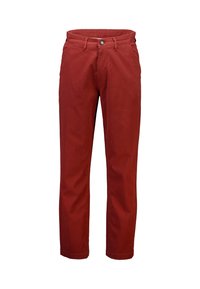 Unselected, burnt red