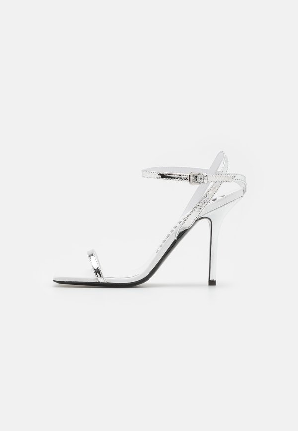 SANDALO DONNA - High heeled sandals - argento