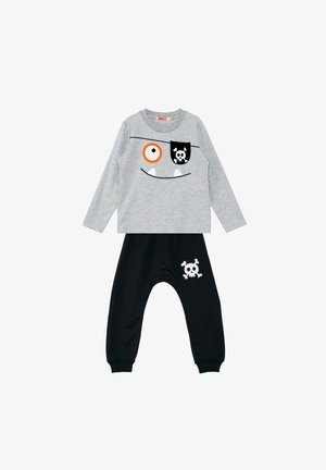HAPPY PIRATE SET - Športni pulover - hellgrau