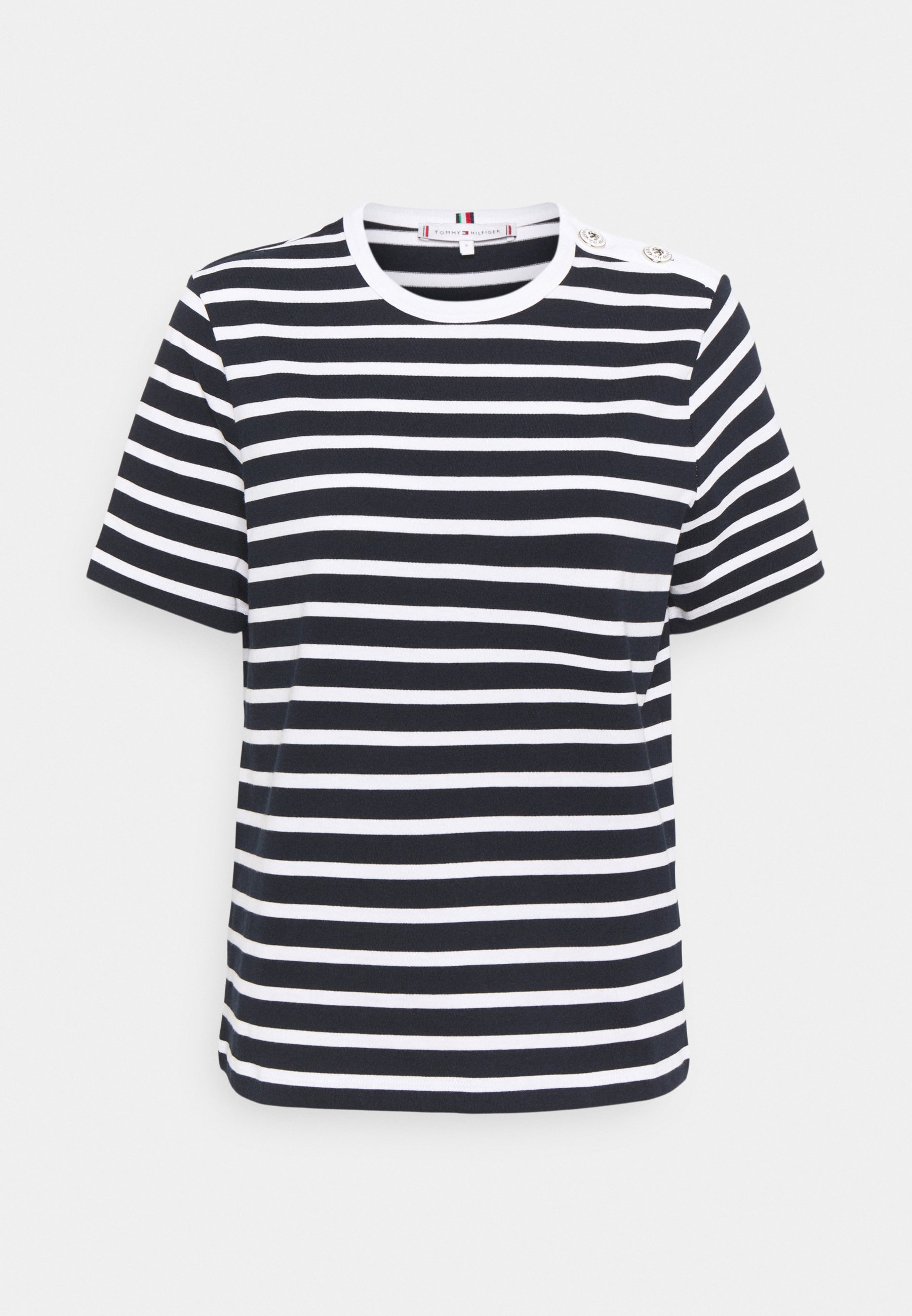 white t shirt button