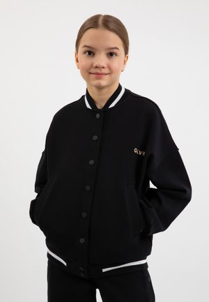 Zip-up sweatshirt - black
