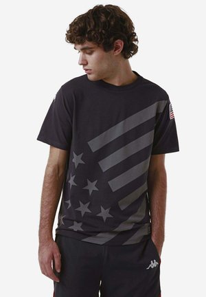 T-shirt con stampa - grey iron dk