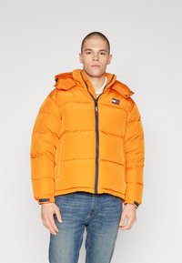 Tommy Jeans - ALASKA  - Daunenjacke - bonfire orange Thumbnail-Bild 1