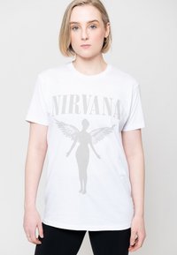 Paradiso Clothing NIRVANA IN UTERO TOUR - Print T-shirt - white