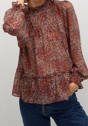 Mango, Bluse - orange