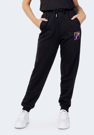 BEX HIGH WAIST SWAETPANTS - Tracksuit bottoms - dark blue
