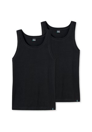 2ER PACK  - Unterhemd/-shirt - schwarz