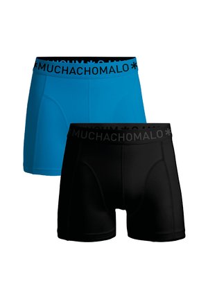 MUCHACHOMALO 2-PACK SOLID - Boxer brief - black blue