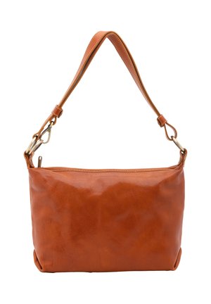 SHOULDER - Handtas - cognac