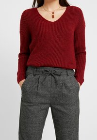 ONLY Petite Pantalon classique - black