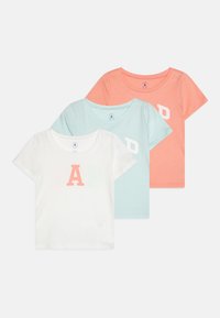 GAP - LOGO GIRL 3 PACK - T-shirts med print - azul Miniatyrbilde 1
