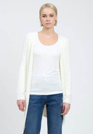 FLUFFY - Cardigan - milk
