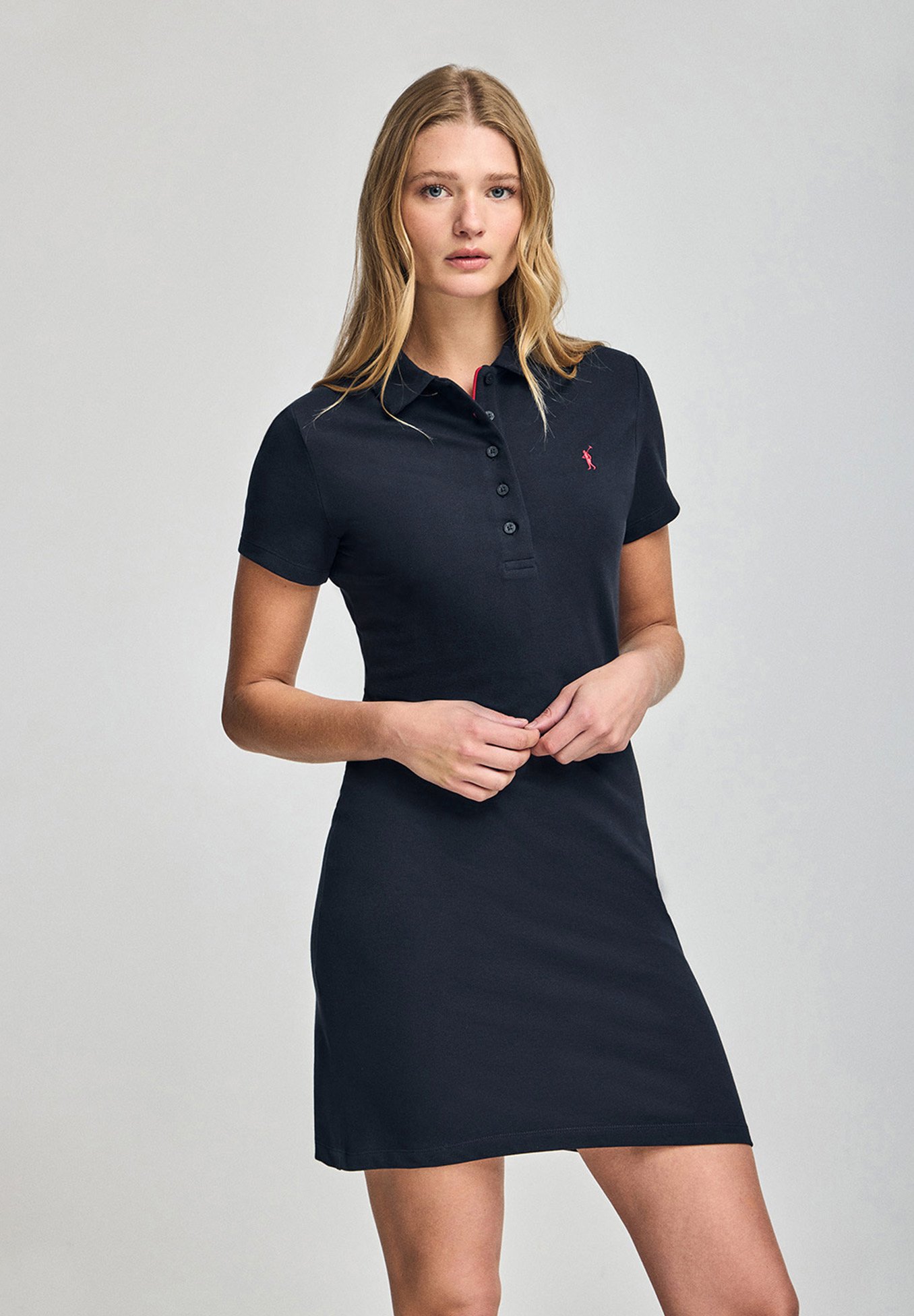 Lacoste Day dress - navy blue/dark blue - Zalando