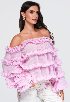 Ombre, BLOUSE OW-TS-E0081 - Blouse - pink