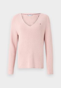 Unselected, foggy pink