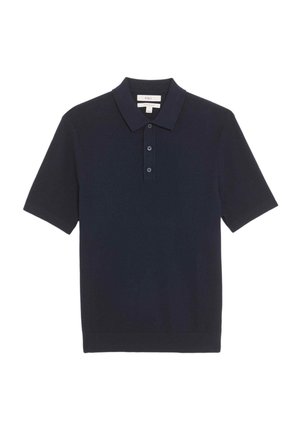 Marks & Spencer RICH MICRO TEXTURE - Poloshirt - navy