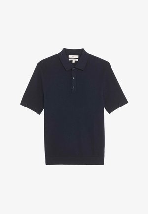 Marks & Spencer RICH MICRO TEXTURE - Poloshirts - navy