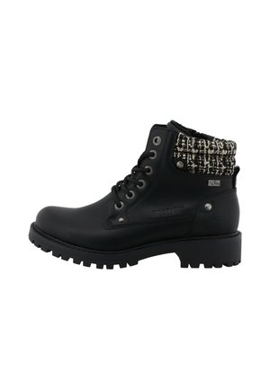 Plateaustiefelette - black