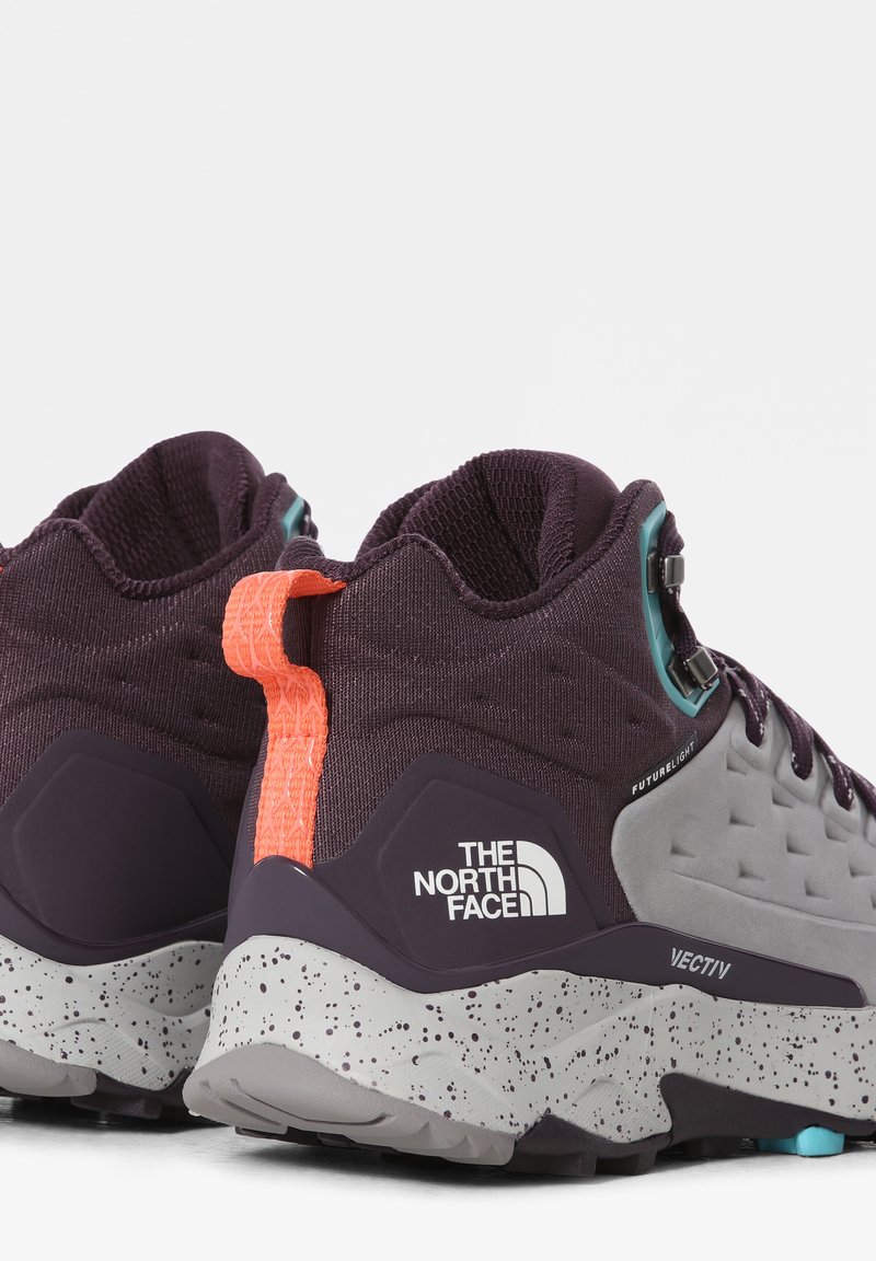 Damen Sportschuhe | The North Face W VECTIV EXPLORIS MID FUTURELIGHT LTHR Hikingschuh meldgry/darkeggplantpurpl/dunkelgrau - WI3 Damen Sportschuhe | The North Face W VECTIV EXPLORIS MID FUTURELIGHT LTHR Hikingschuh meldgry/darkeggplantpurpl/dunkelgrau - WI3