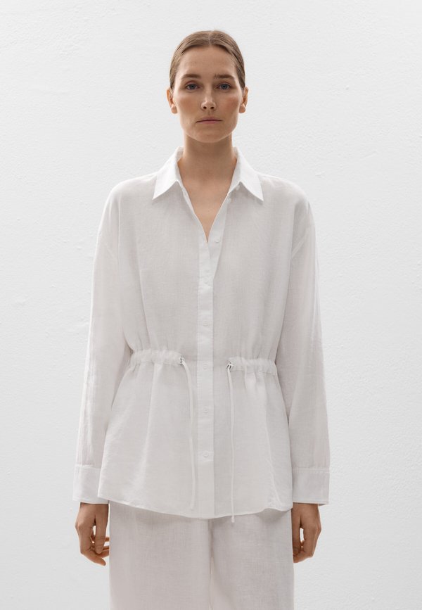 LINEN WITH ADJUSTABLE - Hemdbluse