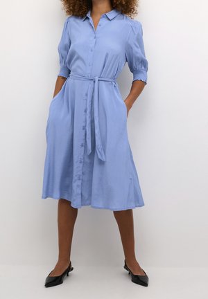 Shirt dress - light blue