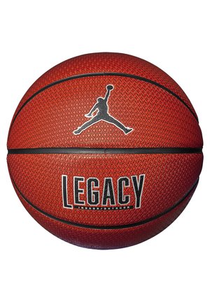 JORDAN LEGACY 2.0 8P DEFLATED - Balón de baloncesto - amber/black/metallic silver/black