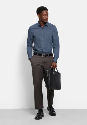 OLYMP, Camicia - marine hellblau