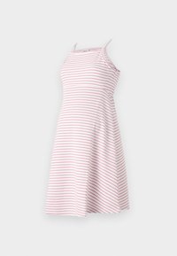 OLMDEMI DRESS - Jerseykleid - fuchsia fedora/cloud dancer