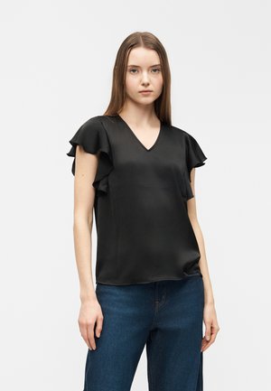 VIRICHIE V NECK - Pluus - black
