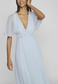 VILA FESTLICHES KURZARM - Maxi-jurk - kentucky blue