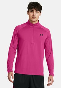 Under Armour - TECH ZIP - Maglietta a manica lunga - astro pink Immagine in miniatura 1