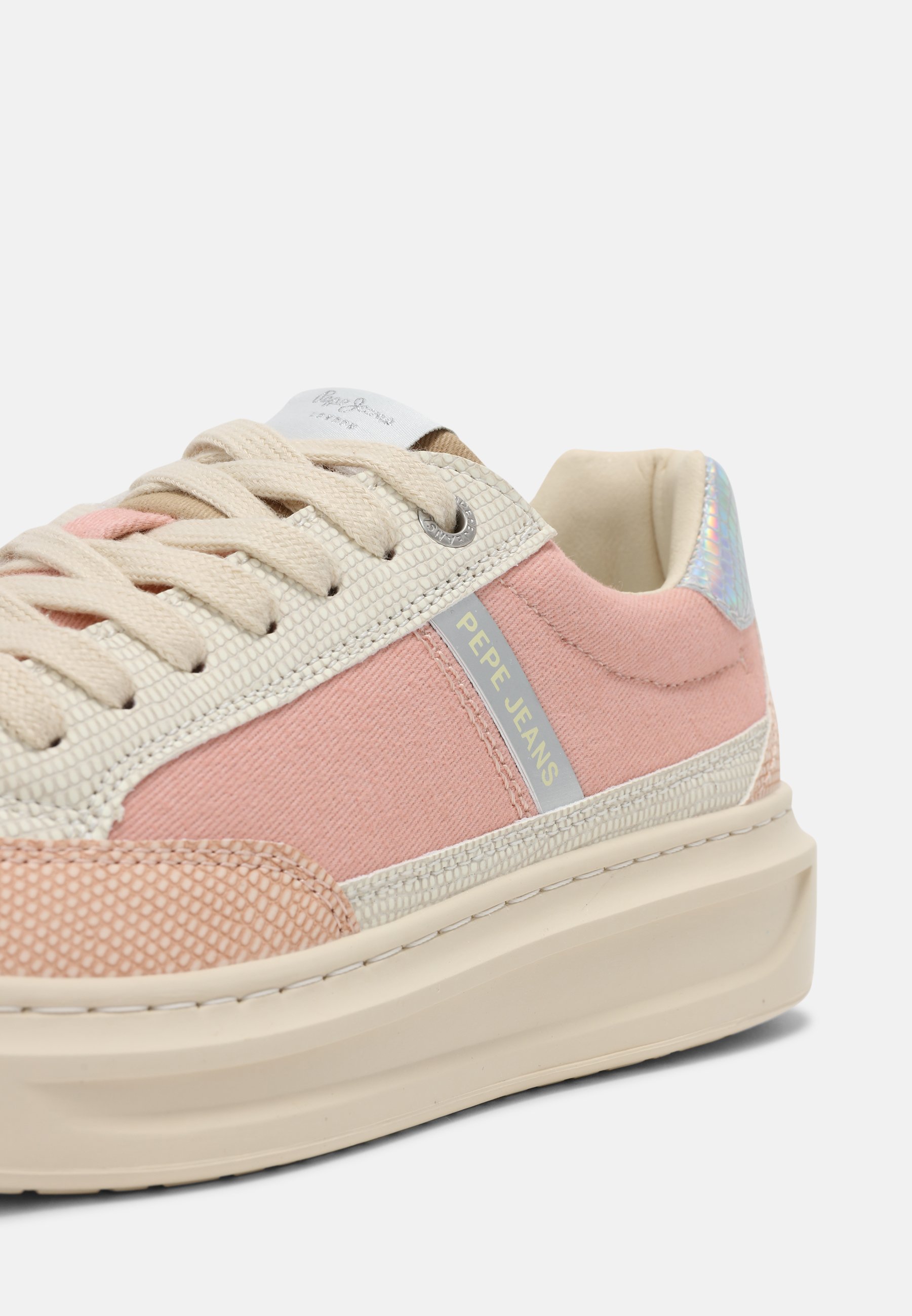 Pepe Jeans ABBEY SHADE - Trainers - nude - Zalando.ie
