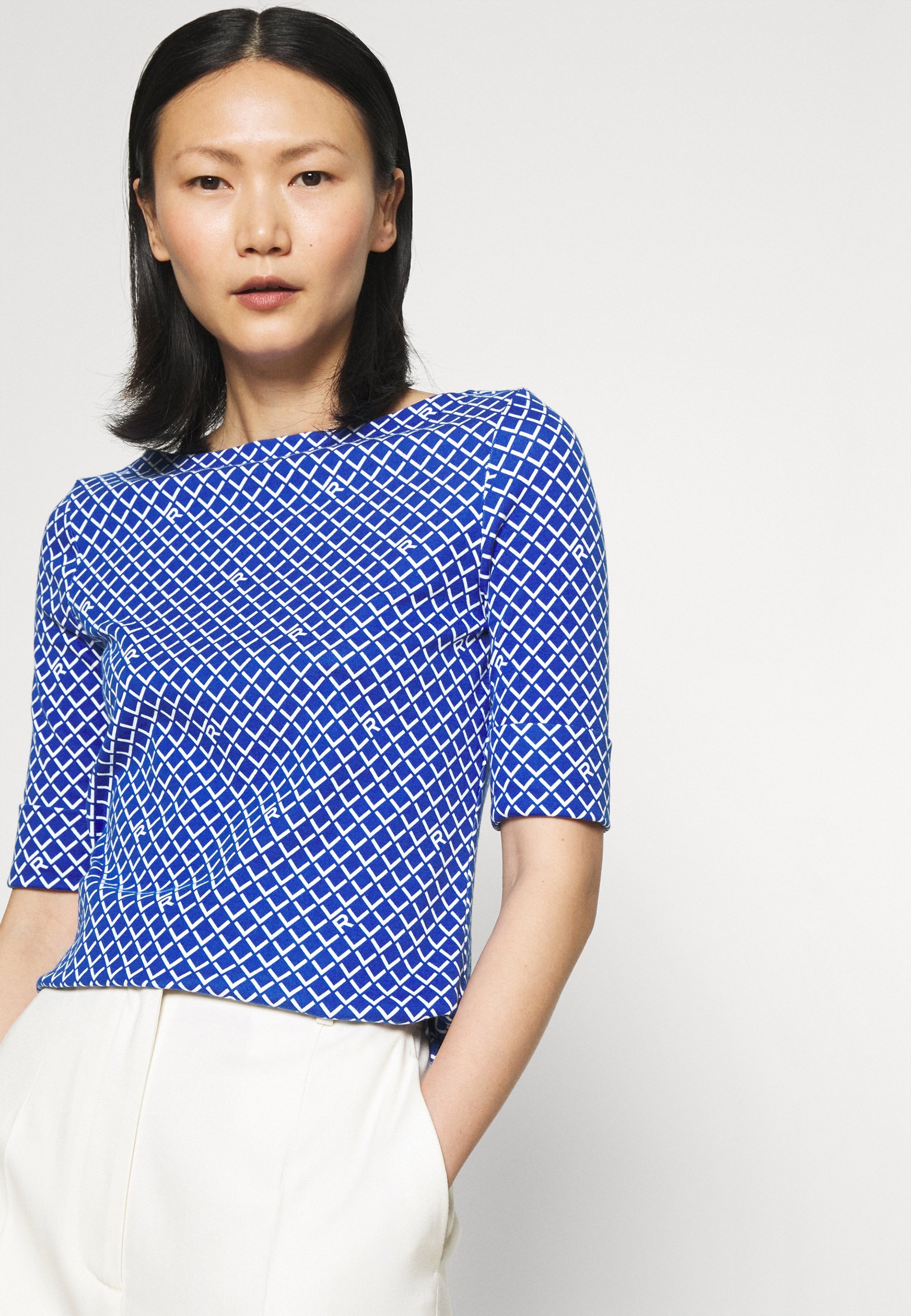 Lauren Ralph Lauren JUDY ELBOW SLEEVE 