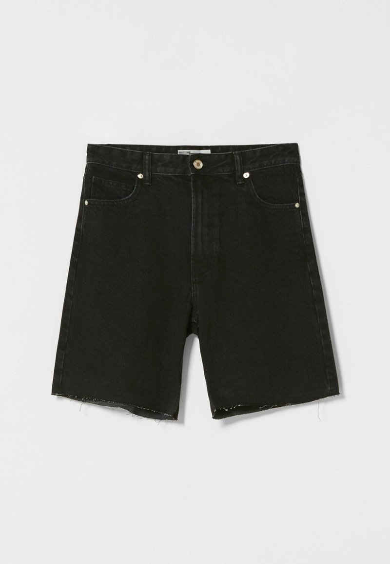 Bershka Jeansshort zwart