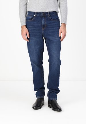 Pier One Χαλαρό τζιν - dark blue denim