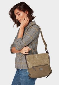 TOM TAILOR TTELIN M - Borsa a tracolla - khaki