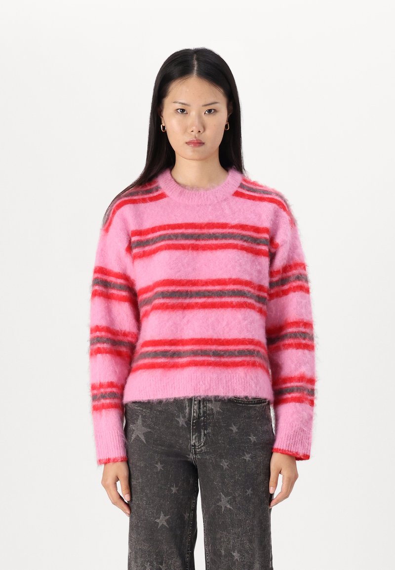 JJXX JXCALISTA CREW NECK - Džemperis - moonlite mauve
