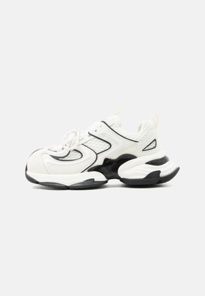 Koi Footwear LADYRINTH MEGA CHUNKY TRAINERS - Trainers - white/black