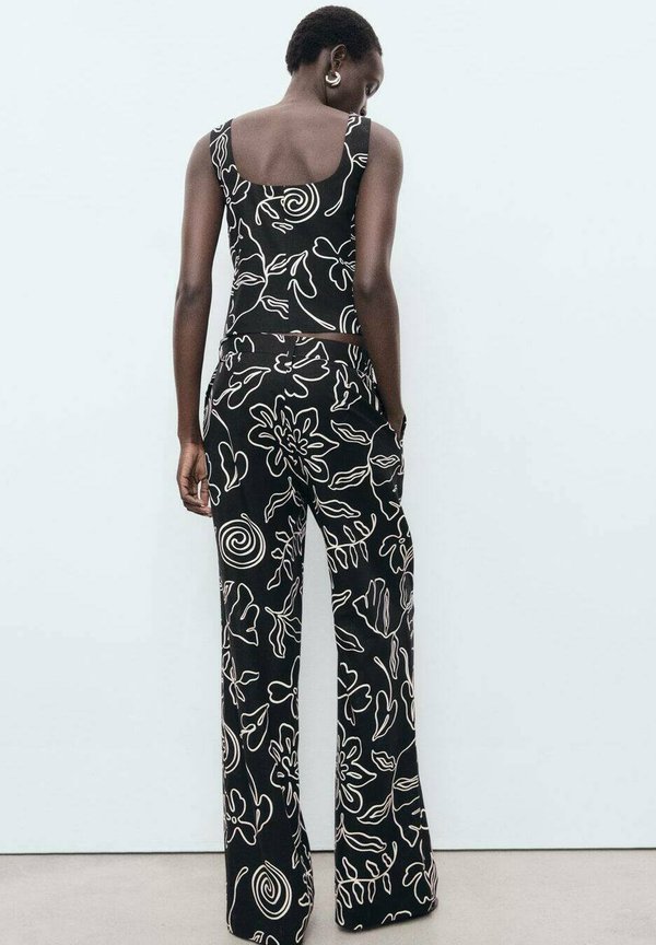 FLORAL PRINT - Trousers4