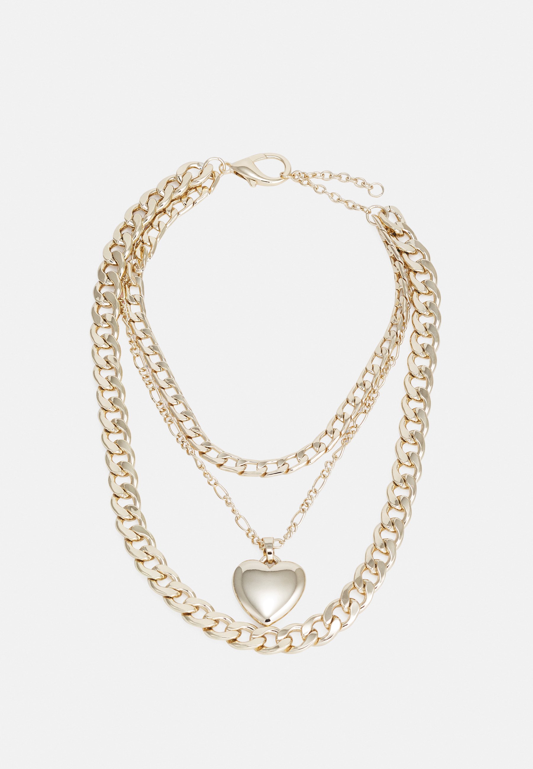 Topshop CHUB HEART CHUNKY MULTIROW 