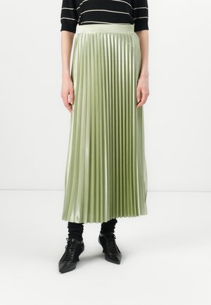 ONLKOLTER PLISSE LONG SKIRT - Jupe longue - desert sage