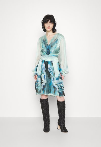 Alberta Ferretti Cocktail φόρεμα / Φόρεμα για πάρτι - fantasy light blue